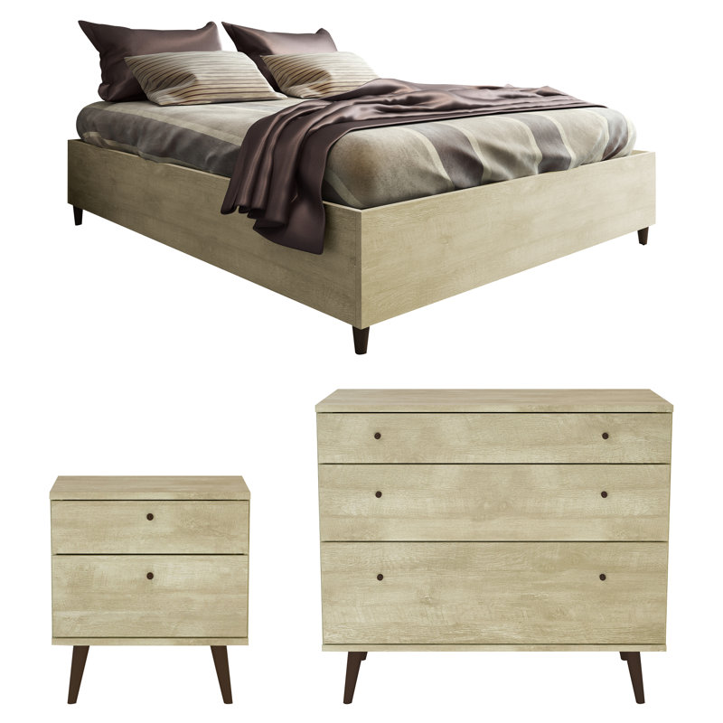 Langley Street Norloti Queen Platform Configurable Bed Set & Reviews